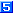四角数字５